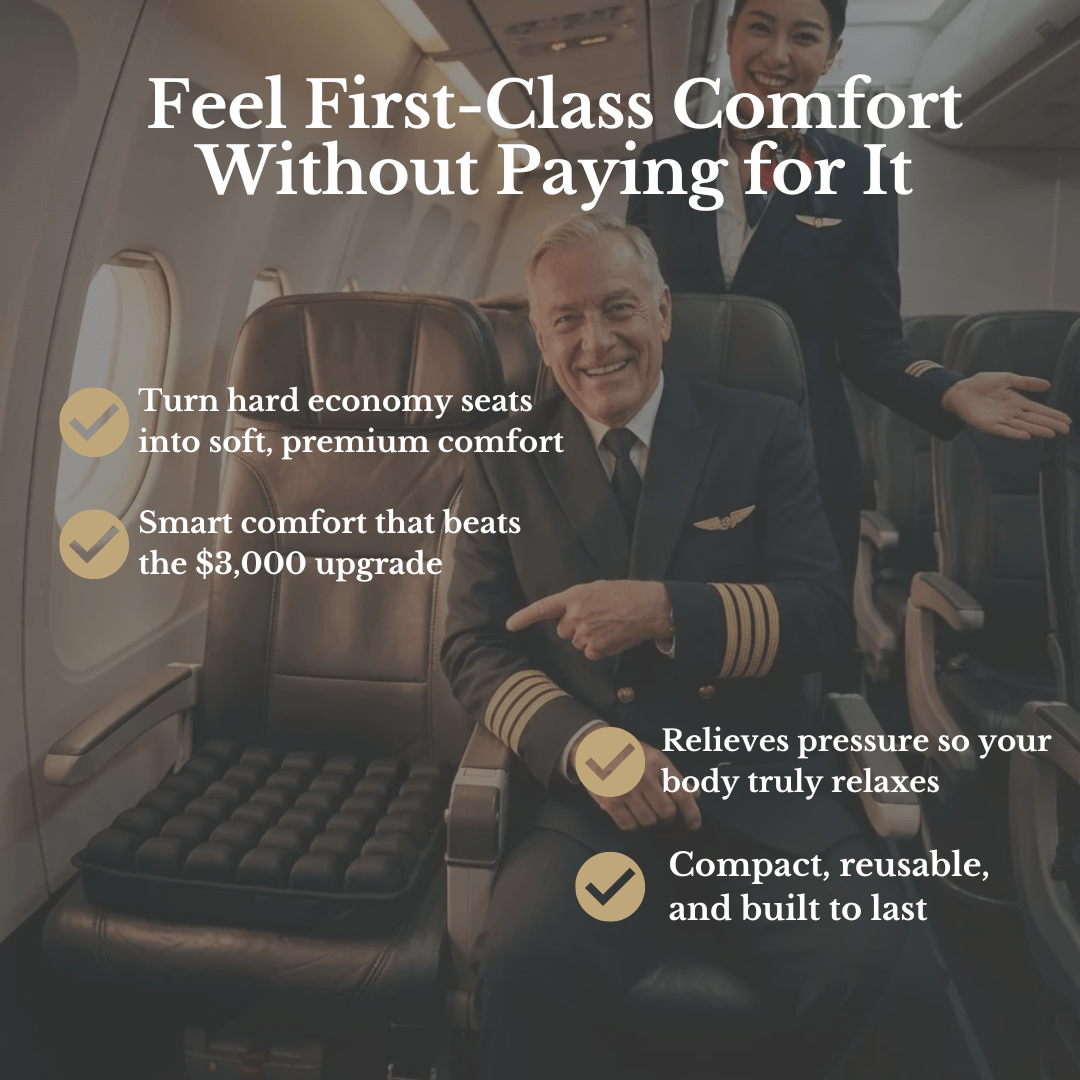 Cushy Bum ™ First Class Comfort Offer