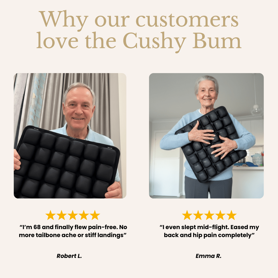 Cushy Bum ™ First Class Comfort Offer