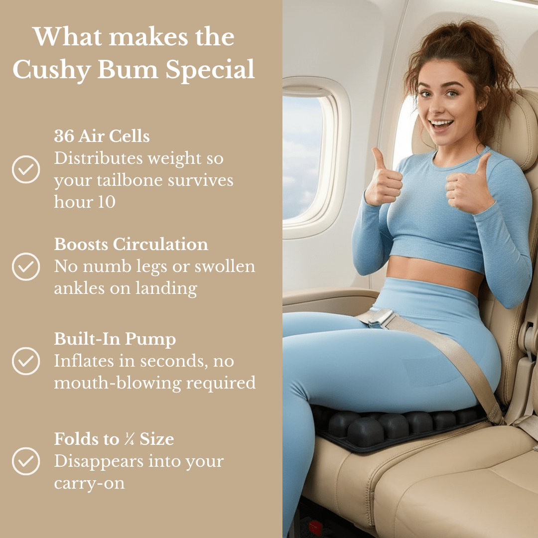Cushy Bum ™ BBL Travelers - Australian Standard