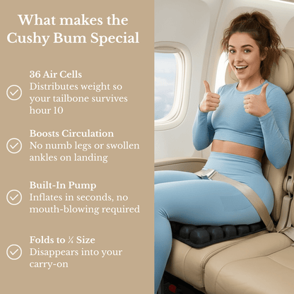 Cushy Bum ™ BBL Travelers - Australian Standard