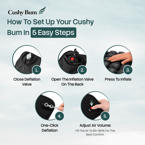 Cushy Bum ™ First Class Comfort Offer. - Australian Standard
