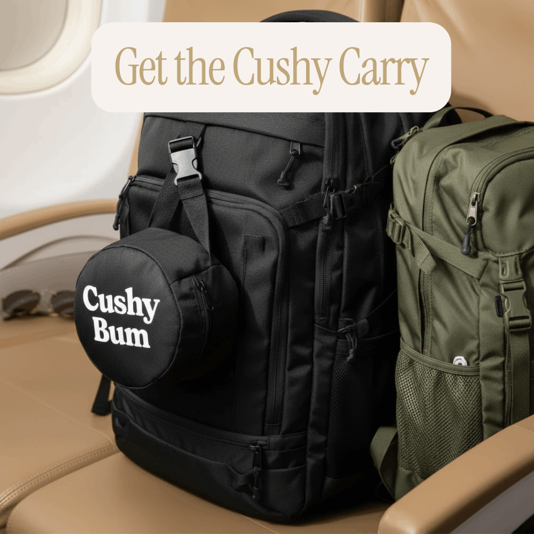 Cushy Bum ™ First Class Comfort Offer. - Australian Standard