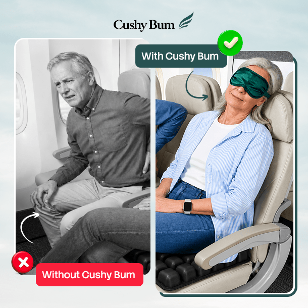 Cushy Bum ™ First Class Comfort Offer. - Australian Standard