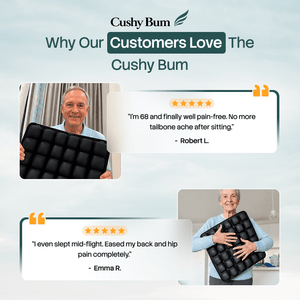 Cushy Bum ™ First Class Comfort Offer. - Australian Standard