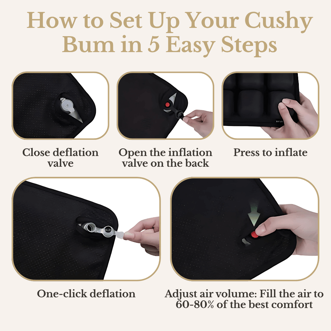 Cushy Bum ™ First Class Comfort Offer PI - Australian Standard